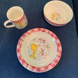 New Gabbay children dinner set microwave, dishwasher & oven safe